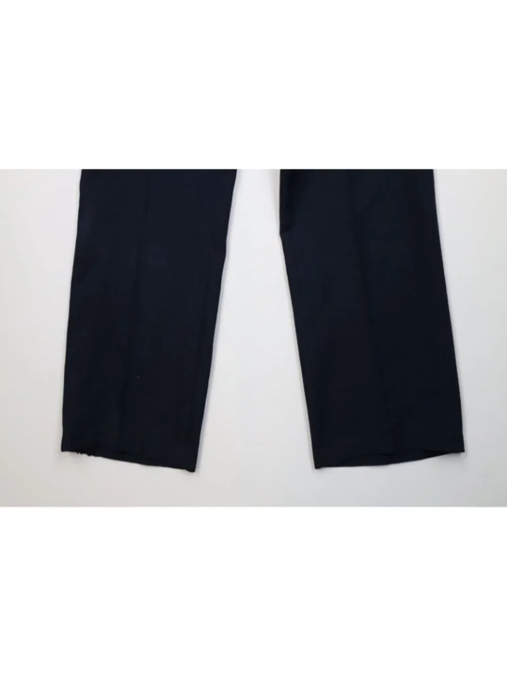 Vtg 70s Levis Mens 42R 2 Piece Knit Suit Wedding Navy Blue Wide Leg 32x30 USA